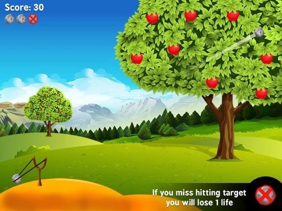 Apple Shooter Knockdown Image