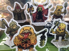 Armies of Men: Paper Miniature Forest Mutants Image