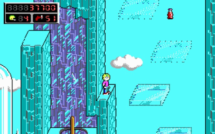 Commander Keen in Goodbye, Galaxy!: Secret of the Oracle screenshot