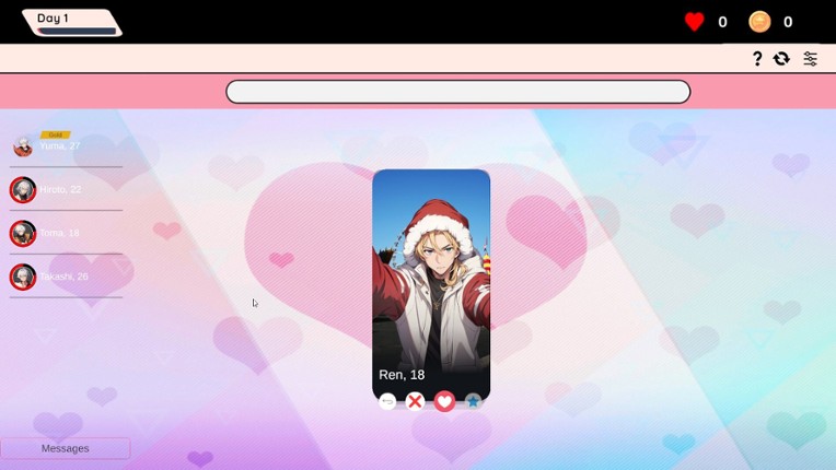 Dating App Simulator screenshot