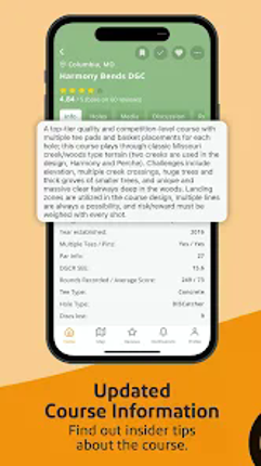 Disc Golf Course Review screenshot