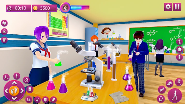 High Schoolgirl Love Life Game Image