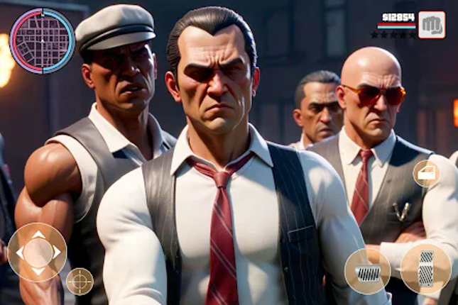 Real Gangster Crime City War Image
