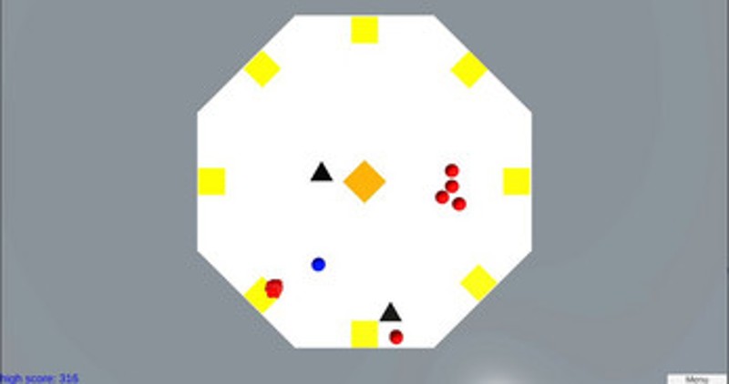 Avoiding Red Balls screenshot