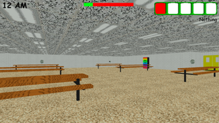 Baldi in ultimate crossover (Baldi basic custom game) screenshot
