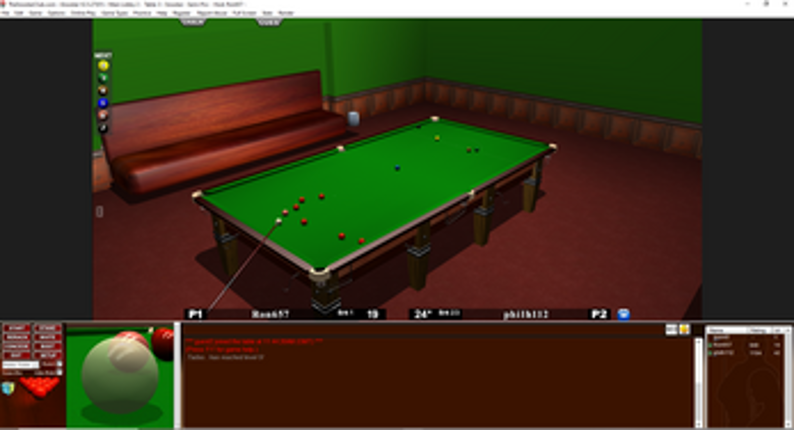iSnooker screenshot