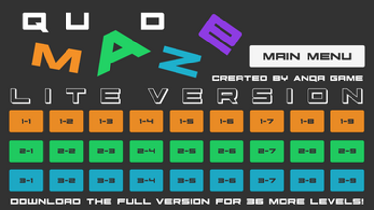 Quad Maze Lite V4.4 Mac Image