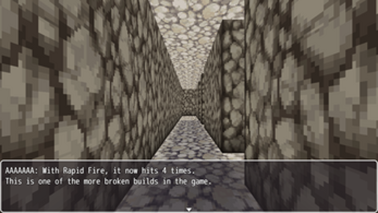 This Is A First Person Dungeon Crawler That You're Speedrunning At An Event Image