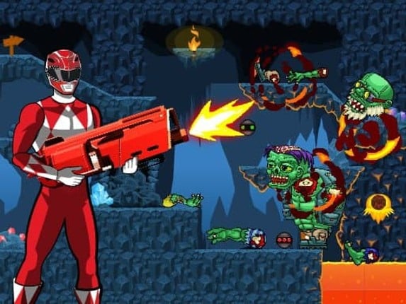 Idle Power Rangers Kill Zombies Image