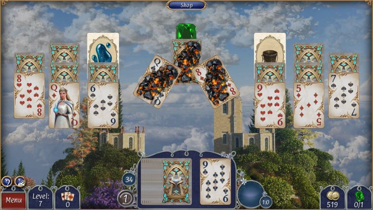 Jewel Match Solitaire Fantasy - Collector's Edition screenshot
