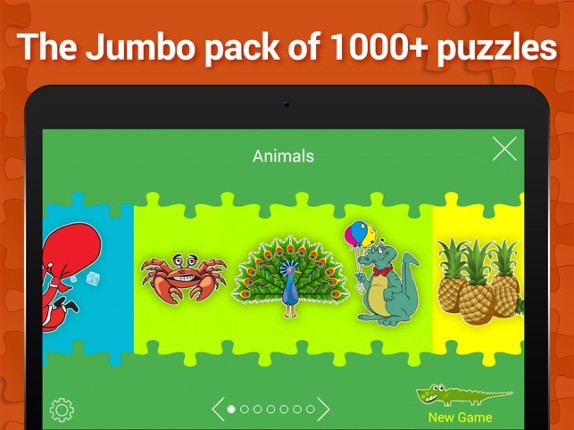 Jigsaw puzzles for kids, Game with 1000+ puzzle to play , Join pieces and learn screenshot