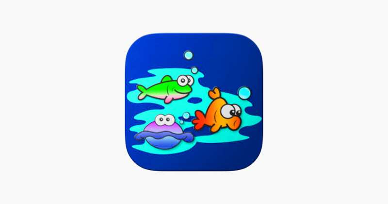 Learning Aquatic Animal Coloring for kids Image