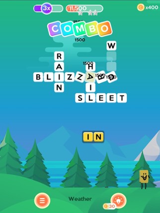 Letter Bounce screenshot