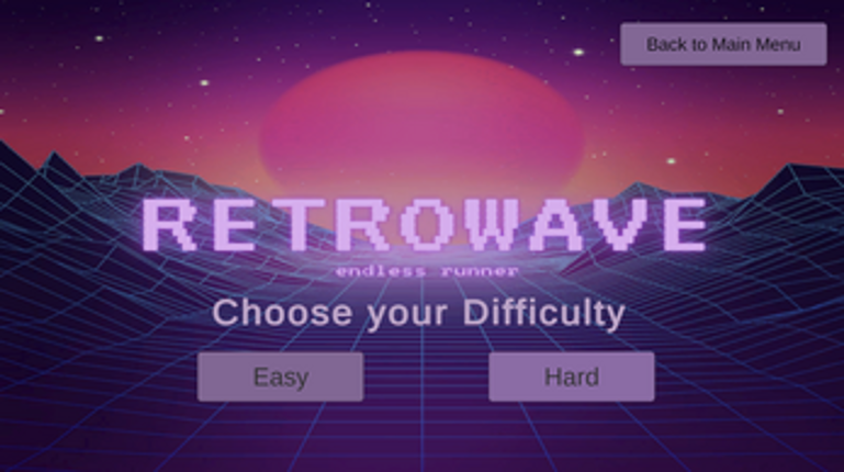 Retrowave - Endless Runner Image