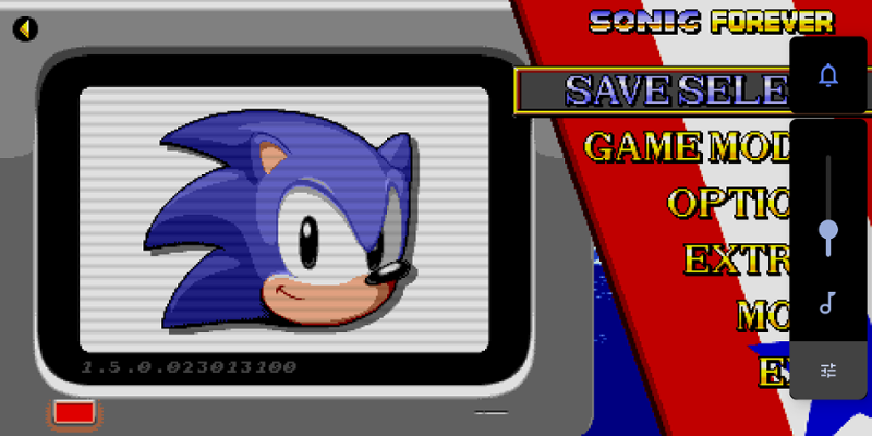 Sonic the Hedgehog Forever: Android Port screenshot
