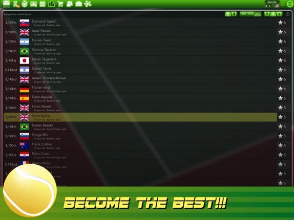 Tennis Superstar Image