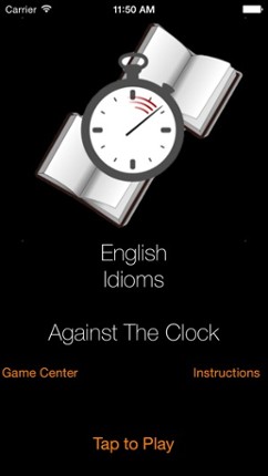 Against The Clock - English Idioms Image