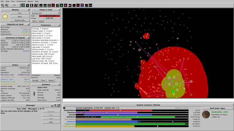 Asteria 4X screenshot