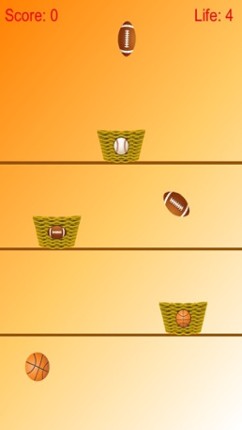 Ball Collect - Separate Baseball, Basketball And Football Free Image