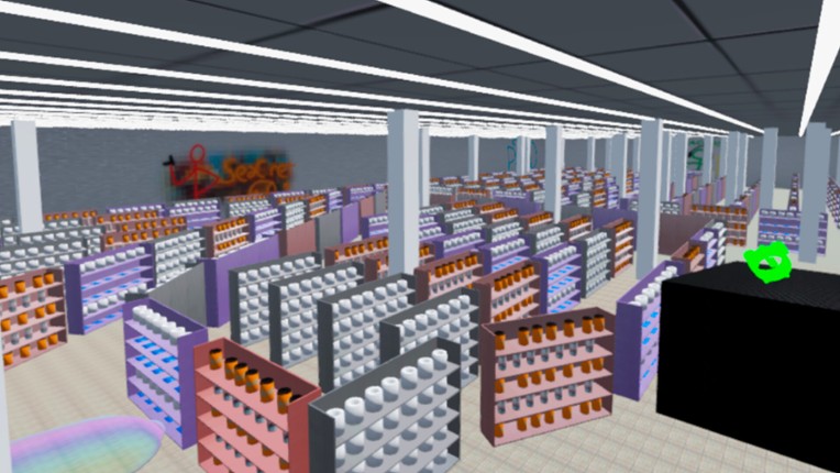 Blurry Shopping Image