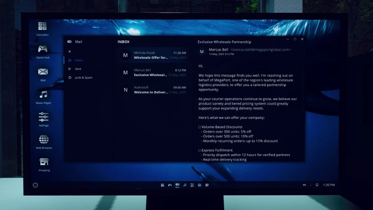 Delivery Simulator screenshot