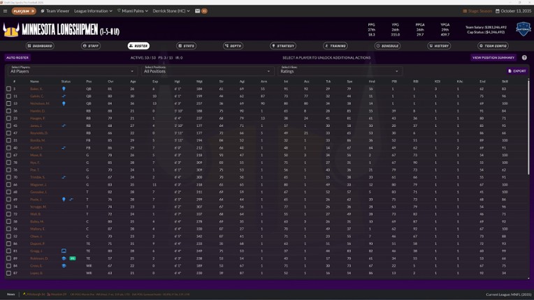 Draft Day Sports: Pro Football 2026 screenshot