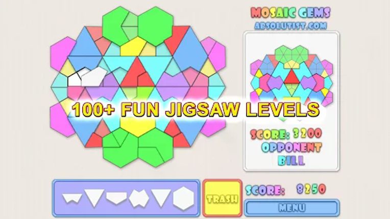 Mosaic Gems: Jigsaw Puzzle screenshot
