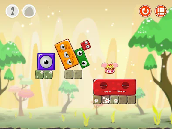 Monsterland 2. Physics puzzle screenshot