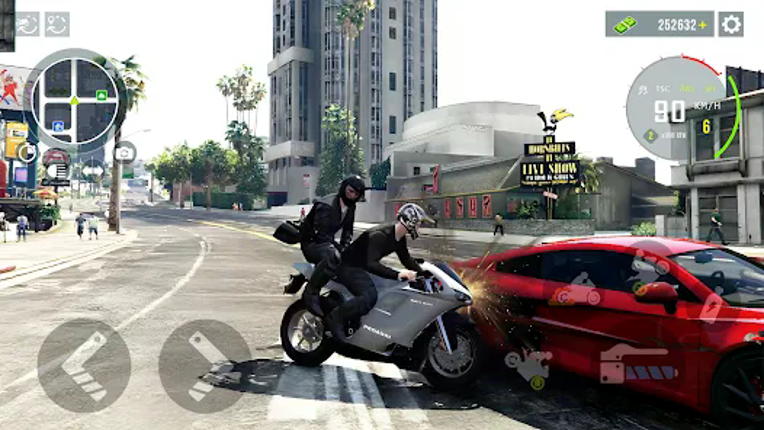 Traffic Bike City Driving Image