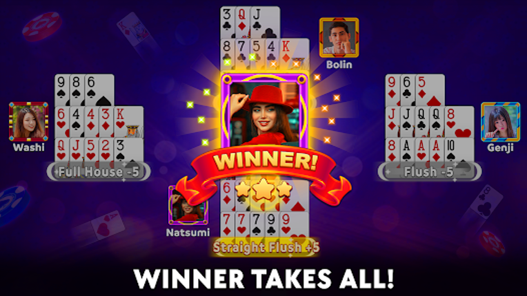 Chinese Poker screenshot