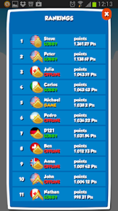 4 in a Row Multiplayer screenshot