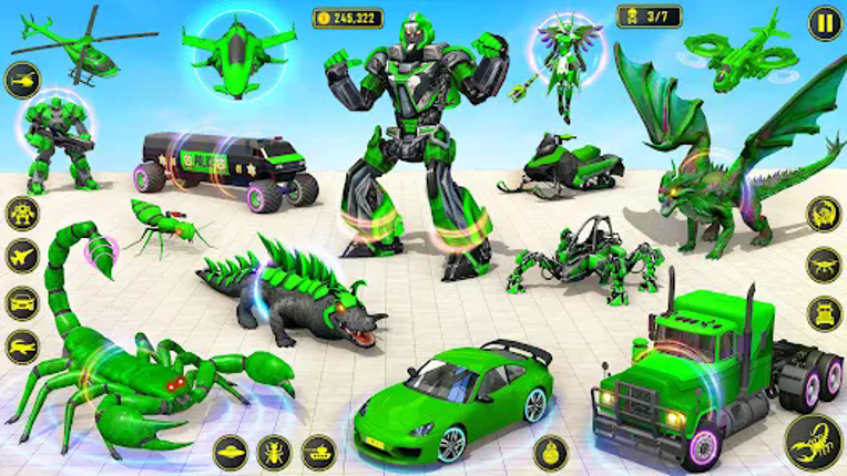 Scorpion Robot Car: Robot Game screenshot