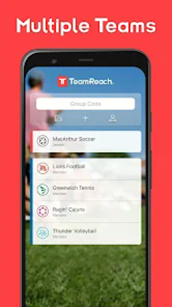 TeamReach - Your Team App screenshot