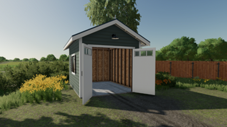 FS22: American Garden Shed screenshot