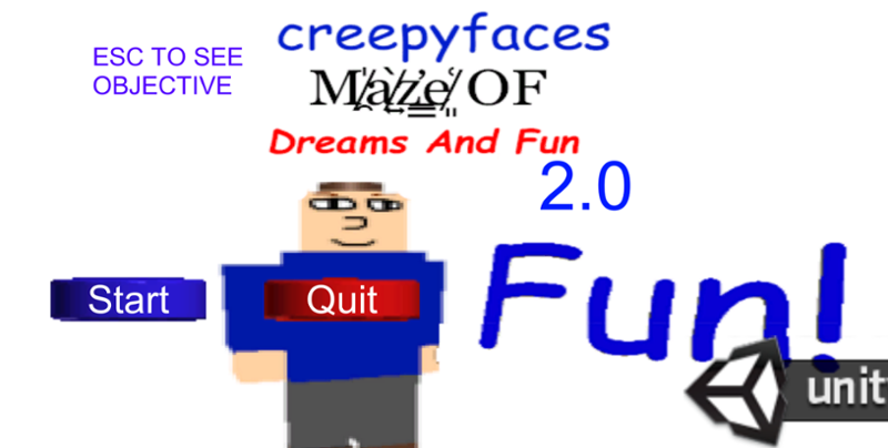 Creepyface's Maze 2.0 Game Cover