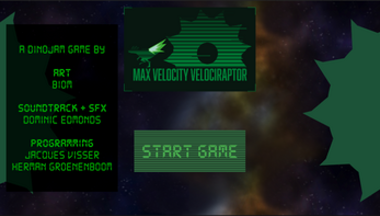 Max Velocity Velociraptor screenshot