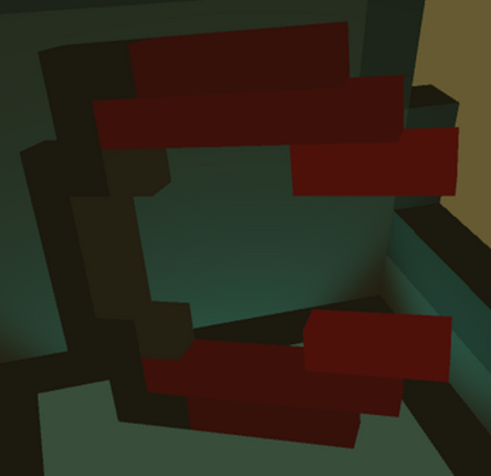 Red Voxel Image