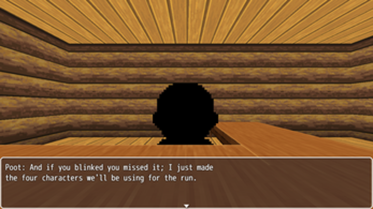 This Is A First Person Dungeon Crawler That You're Speedrunning At An Event screenshot