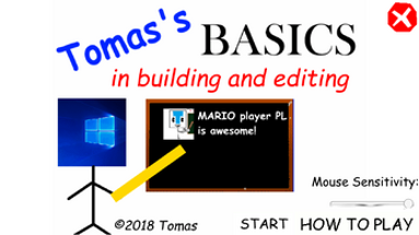 Tomas's Basics in building and editing Image