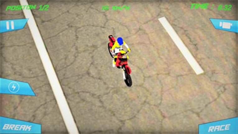 Tricky Bike vs Train Racing Fun Game screenshot