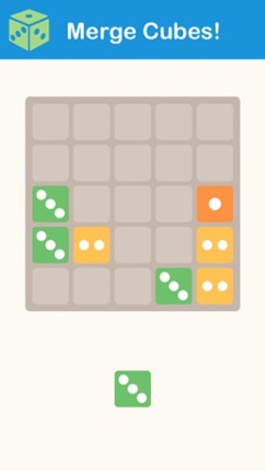 Merged Cube - Swap and Switch Color Stack Dice with 10101010 Grid Blocks Game screenshot