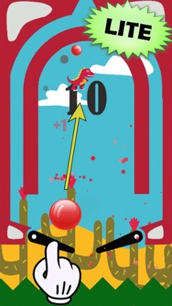 Pinball Dino Sniper Games For Kids Adults screenshot