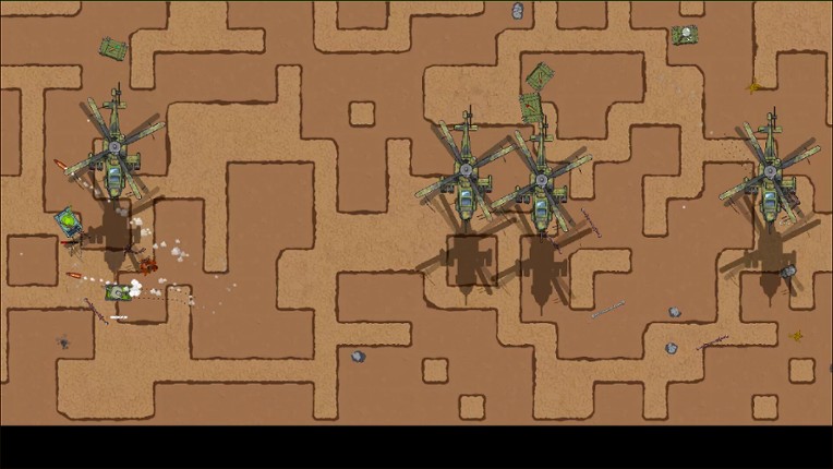 Pixel Tank Wars screenshot