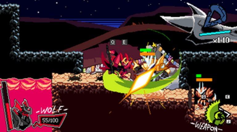 Plotonium Destructive Edge X: Wings of Solitude screenshot