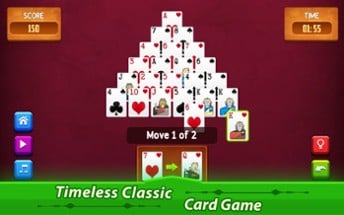 Pyramid Solitaire: Card Game Image