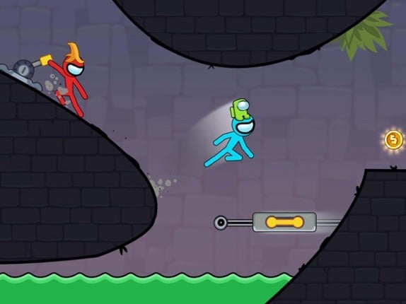 Stick Red boy and Blue girl screenshot