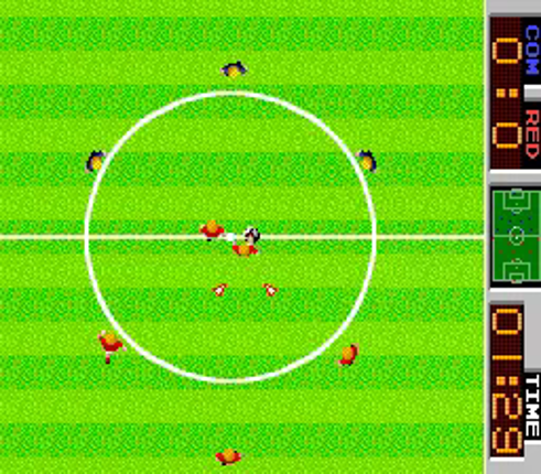 Tehkan World Cup screenshot