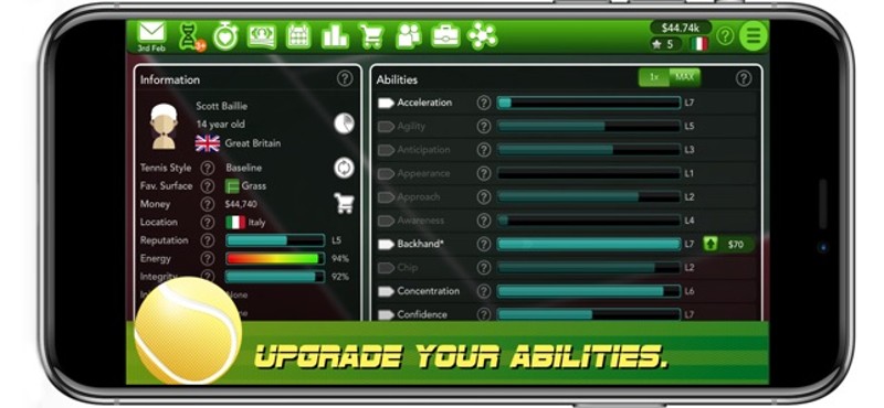 Tennis Superstar screenshot