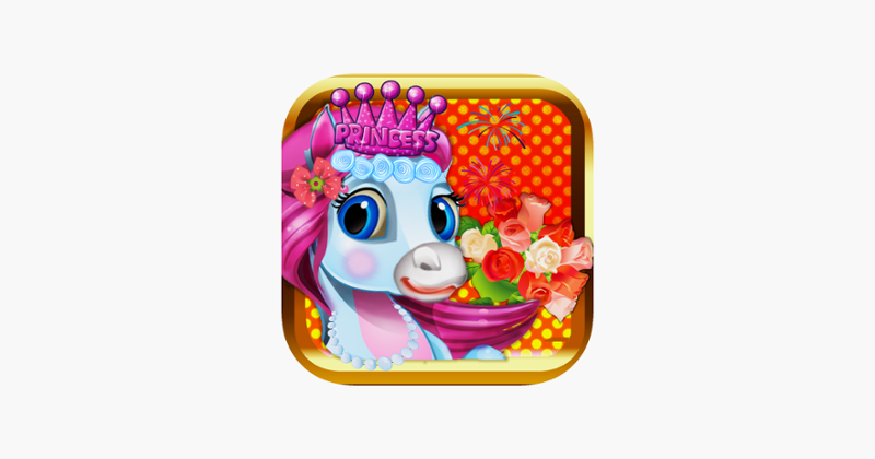 Unicorn &amp; Pony Wedding Day - A virtual pet horse marriage makeover game Image