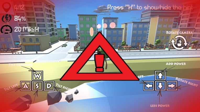 Unmanned helicopter screenshot